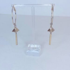 NEW…Gold hoop earrings OS (one size) from Forever21